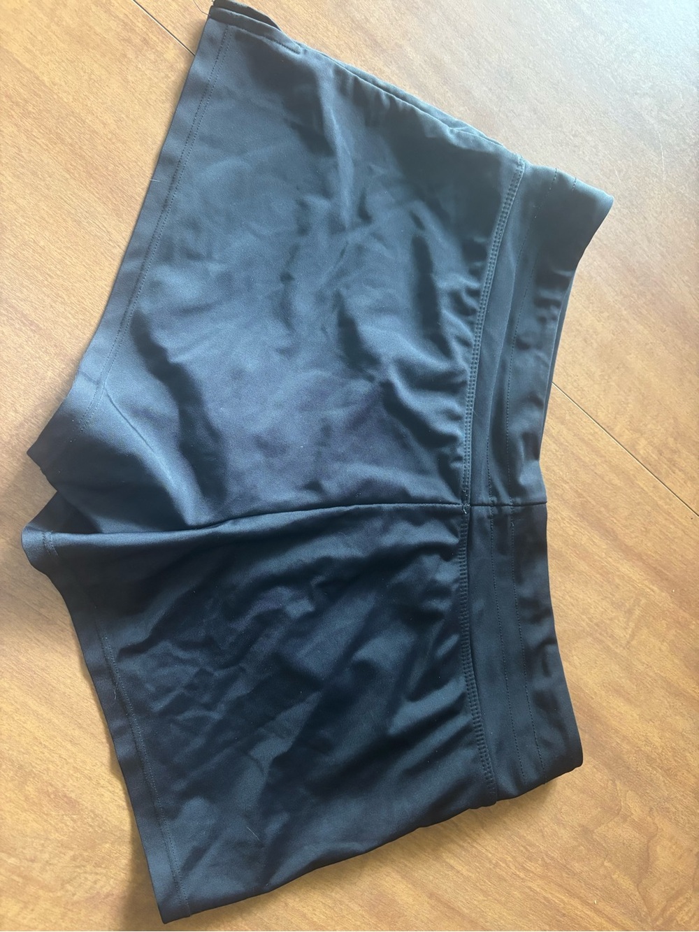 Black Athletic Swim Shorts - Picture 2 of 3